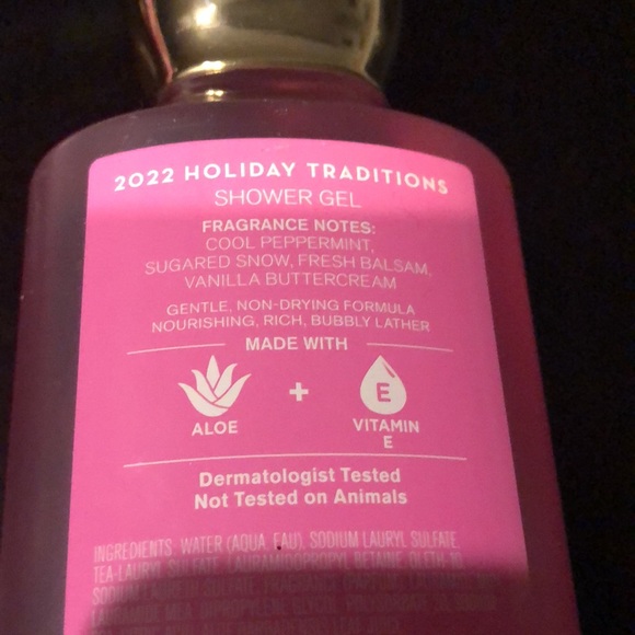 Twisted Peppermint Full Size Shower Gel and Body Lotion (10 oz & 8 oz) - Picture 6 of 7